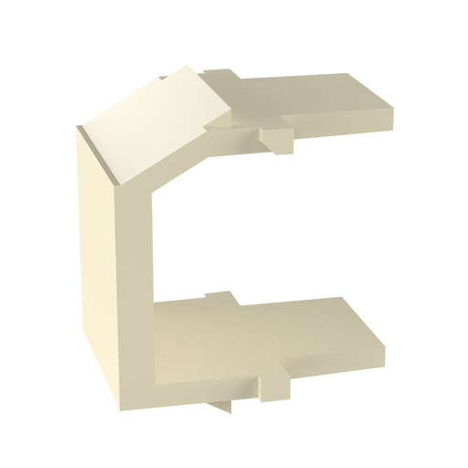 Mayer-DDS-NetKey® Blank Module, Electric Ivory-1