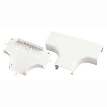 Surface Raceway, LDPH10 Tee fitting, Off White