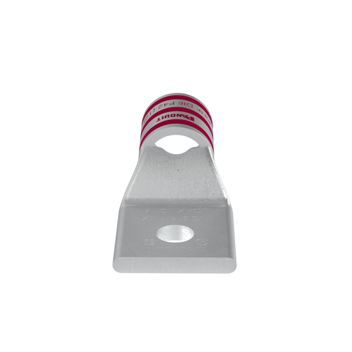 Pan-Lug™ LCAX1/0-14-X Comp. Lug, 1/0, Flex, Tin Plt Copper, One 1/4" Stud, PK10