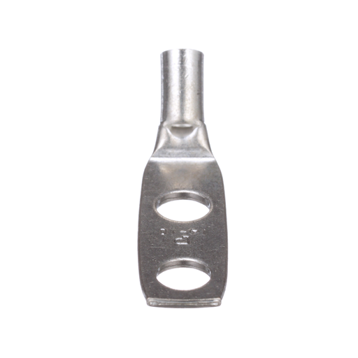 Product image for Panduit LCD10-14AH-L Pan-Lug™ Copper 2 Hole Straight Tongue Compression Lug