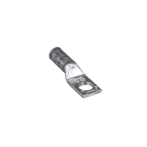 Mayer-DDS-Pan-Lug™ LCA4-56-L Comp. Lug, 4, Tin Plt Copper, Strt, One 0.31" Stud, PK50-2