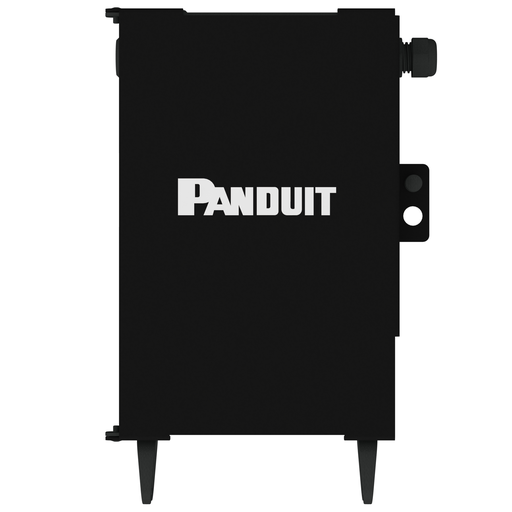 Product image for Panduit FWME1BL Wall Mount Fiber Enclosure, Blackack, 1 FAP/Cassette Slot