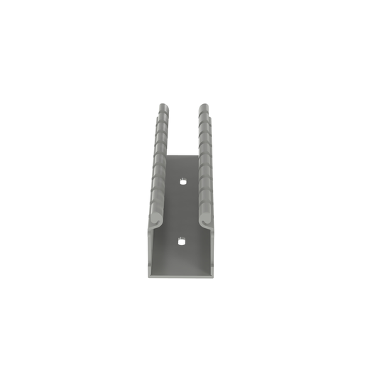 H1.5X2LG6 Hinged Cover Wide Slot Duct, Lt Gray, PVC, 1.5"x 2"