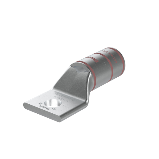 Mayer-DDS-Pan-Lug™ LCA500-12-6 Comp. Lug, 500, Tin Plt Copper, Strt, One 1/2" Stud, PK6-2