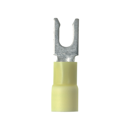 Product image for Panduit PV10-10LFX-L Expanded Vinyl Insulated Locking Fork Terminal