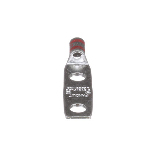 CuLugF,2Hole,#8AWG,1/4,1PKG50