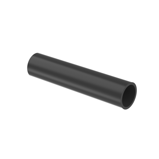 Heat Shrink Tubing, 2:1, 0.03"-0.06", Polyolefin, Black