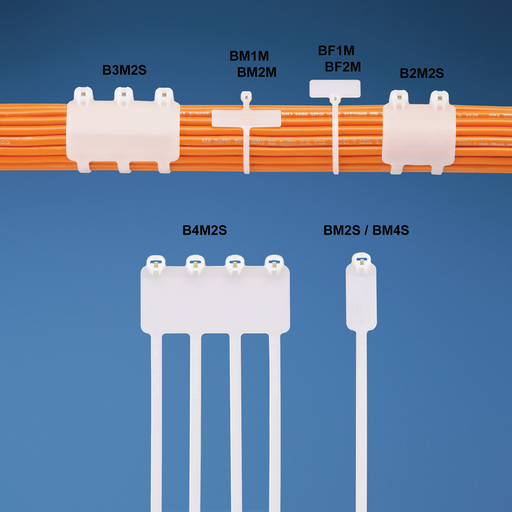 Cable Ties: Standard, Double Head, Releasable, & More Ties