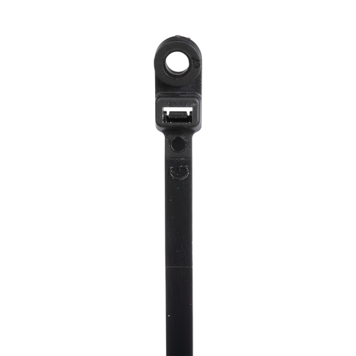 Mayer-DDS-StrongHold™ SC8-50-S10-C0 Cable Tie, Black, PA 6.6, 50lb Min Loop Tensile, 7.87"-1