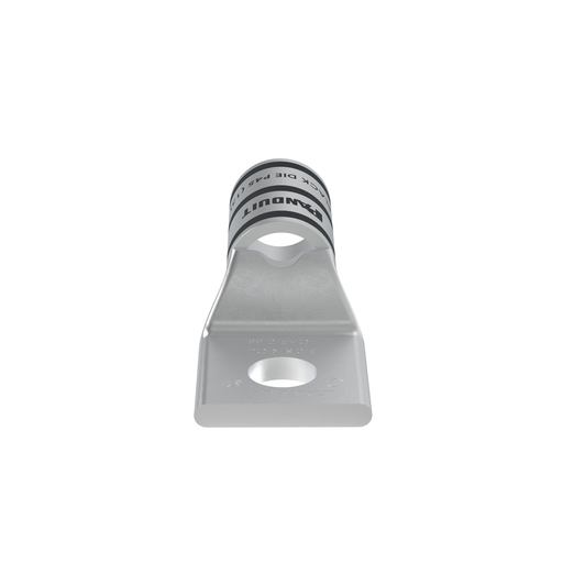 Pan-Lug™ LCA2/0-56-X Comp. Lug, 2/0, Tin Plt Copper, Strt, One 0.31" Stud, PK10
