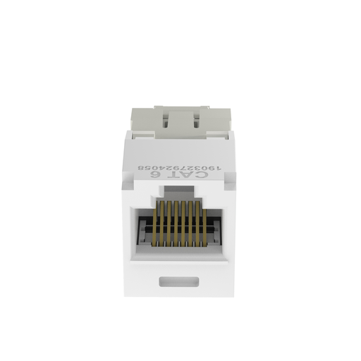 Mayer-DDS-Mini-Com® UTP RJ45 Cat 6 TG Jack Module, White-1