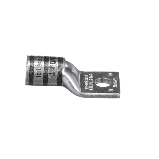 Mayer-DDS-Pan-Lug™ LCAX2/0-56-X Comp. Lug, 2/0, Flex, Tin Plt Copper, One 0.31" Stud, PK10-2