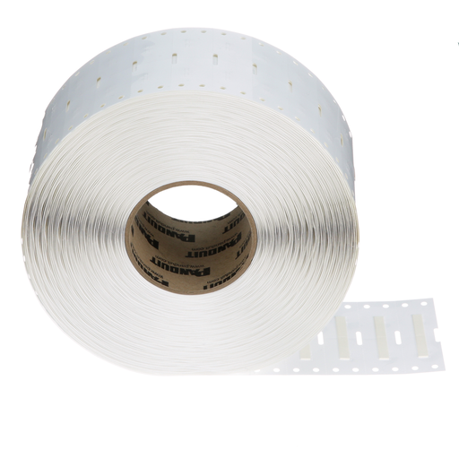 H050X025H1T-B Heatshrink, PO, White, Mil Grade, 10000 Lbls, TT, 0.25"x0.5"