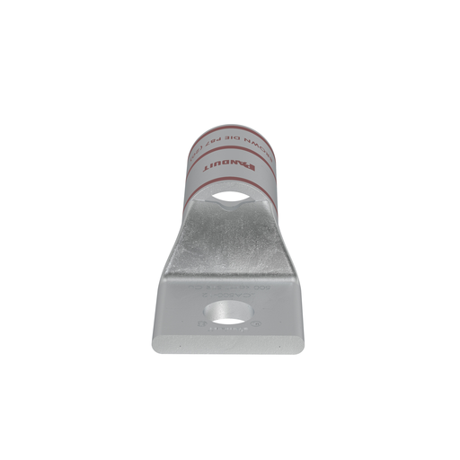 Pan-Lug™ LCA500-12-6 Comp. Lug, 500, Tin Plt Copper, Strt, One 1/2" Stud, PK6