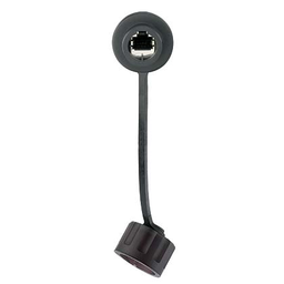 Industrial Cat 6 RJ45 Shielded Bulkhead Connector