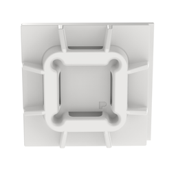 Super-Grip® SGABM30-A-C Super-Grip™ Mount, White, PA 6.6, Rubber Adh, 1.12x1.12"
