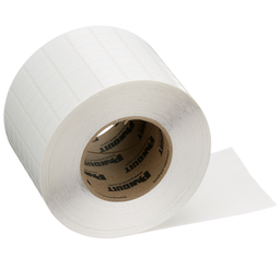 N050X075CBT Non-Laminating Label, Vinyl Cloth, White, TT, 0.75"x0.5", PK10000