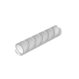 T38N-C Spiral Wrap, Natural, PA 6.6, 0.3125" Min Dia., 100' Roll, PK1