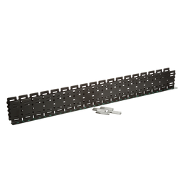 Panduct® SD4EMI Noise Shield, Black, 3.86"x0.96", 4" Duct H, PK1