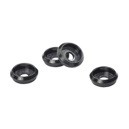 Panduct® DB-C Divider Wall Mounting Base, Black, PK100