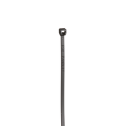 Pan-Ty® PLT.7M-M0 Cable Tie, Black, UV PA6.6, 3.1"L, 18lb, PK1000