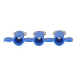 Reel Smart™ PV14-14RB-3K Ring Terminal, Blue, Vinyl, 14-16 AWG, 1/4" Stud