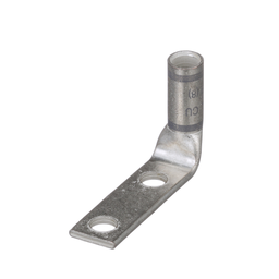 Cu,CompLug,2H,#4-#3A,#2A, 1/4S,90°,PK50