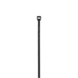 Pan-Ty® PLT.7M-M0 Cable Tie, Black, UV PA6.6, 3.1"L, 18lb, PK1000