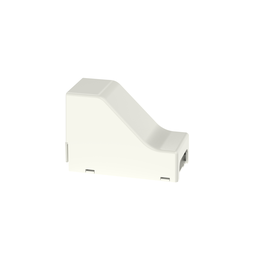 Surface Raceway, LD/LDPH, , Entr. End Fitng, Off White