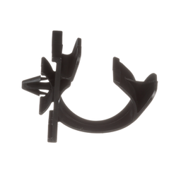 LWC75-H25-L20 Wire Clip, Black, PA 6.6, Push Barb, 1.45x0.87", 50PK