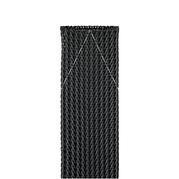 Pan-Wrap™ SE125PSC-LR0 Fray Resistant Sleeving, Black, PET, 1.25" Nom Dia., 50'