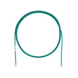 Cat 6 28 AWG UTP Copper Patch Cord, 6 ft, Green