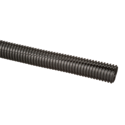 Corr. Loom Tubing Slit, .62" (15.8mm) X 2500' (30.5m), Black,PK1