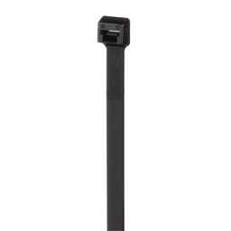 Pan-Ty® PLT7LH-L0 Cable Tie, Black, UV PA6.6, 24.7"L, 120lb, PK50