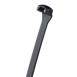 Contour-Ty® CBR2S-M30 Contour Cable Tie, Black, High Heat PA6.6, 7.6"L, 50lb