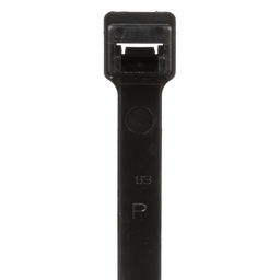 Pan-Ty® PLT6LH-L0 Cable Tie, Black, UV PA6.6, 21.9"L, 120lb, PK50