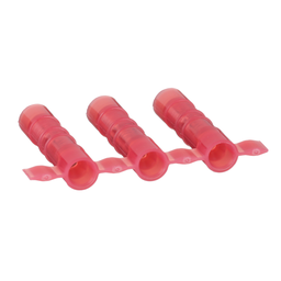 Pan-Term® BSN18-3K Butt Splice, Red, Nylon, 16-22 AWG, PK3000
