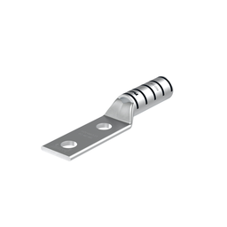 Pan-Lug™ LCC350-12W-X Comp. Lug, 350, Window, Tin Plt Copper, Strt, Two .5" Stud