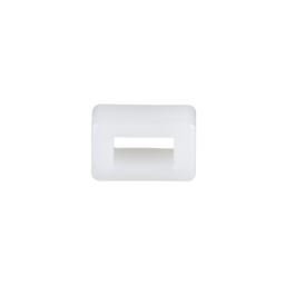 CR4H-M Connector Ring, Natural, PA 6.6, 0.57x0.36", PK1000