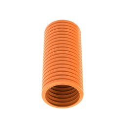 Corr. Loom Tubing Split, 0.917" (23.29mm) x 100', Orange,PK1