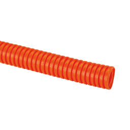 Corr. Loom Tubing Solid, .50" (12.7mm) x 100', Orange,PK1