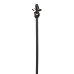 Pan-Ty® PLWP1.5S-D30 Wing Push Mount Tie, Black, High Heat PA6.6, 6.8"L, 50lb