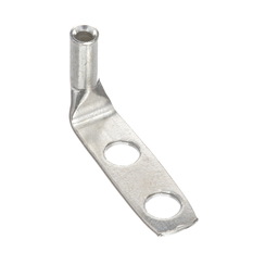 CuLugLBW,2Hole,#10AWG,1/4,.63,90°PKG50