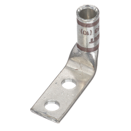 Pan-Lug™ LCD2-14AF-Q Comp. Lug, Tin Plt Copper, Two 0.25" Studs, PK25