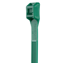 IT9115-CUV5A In-Line Cable Tie, Green, UV PA6.6, 15.3"L, 124lb, PK100