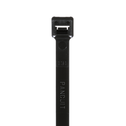 Pan-Ty® PLT3H-TL30 Cable Tie, Black, High Heat PA6.6, 11.4"L, 120lb, PK250