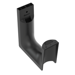 StrongHold™ JP4W-X20 J-Hook System, Black, PA 6.6/Metal, Wall Mount, 4", PK10