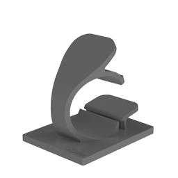 LWC50-A-T14 Wire Clip, Gray, PA 6.6, Rubber Adh., 1.26x1", PK200