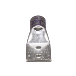 Pan-Lug™ LCDX4/0-14B-X Comp. Lug, Tin Plt Copper, Two 0.25" Stud, PK10