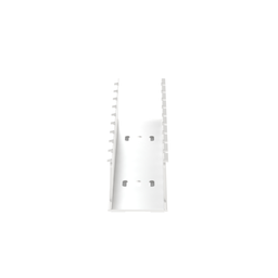 Panduct® NE2X2WH6-A Wide Slot Duct, White, Adh., Hal-Free PPO, 2.08"x2.14", PK6